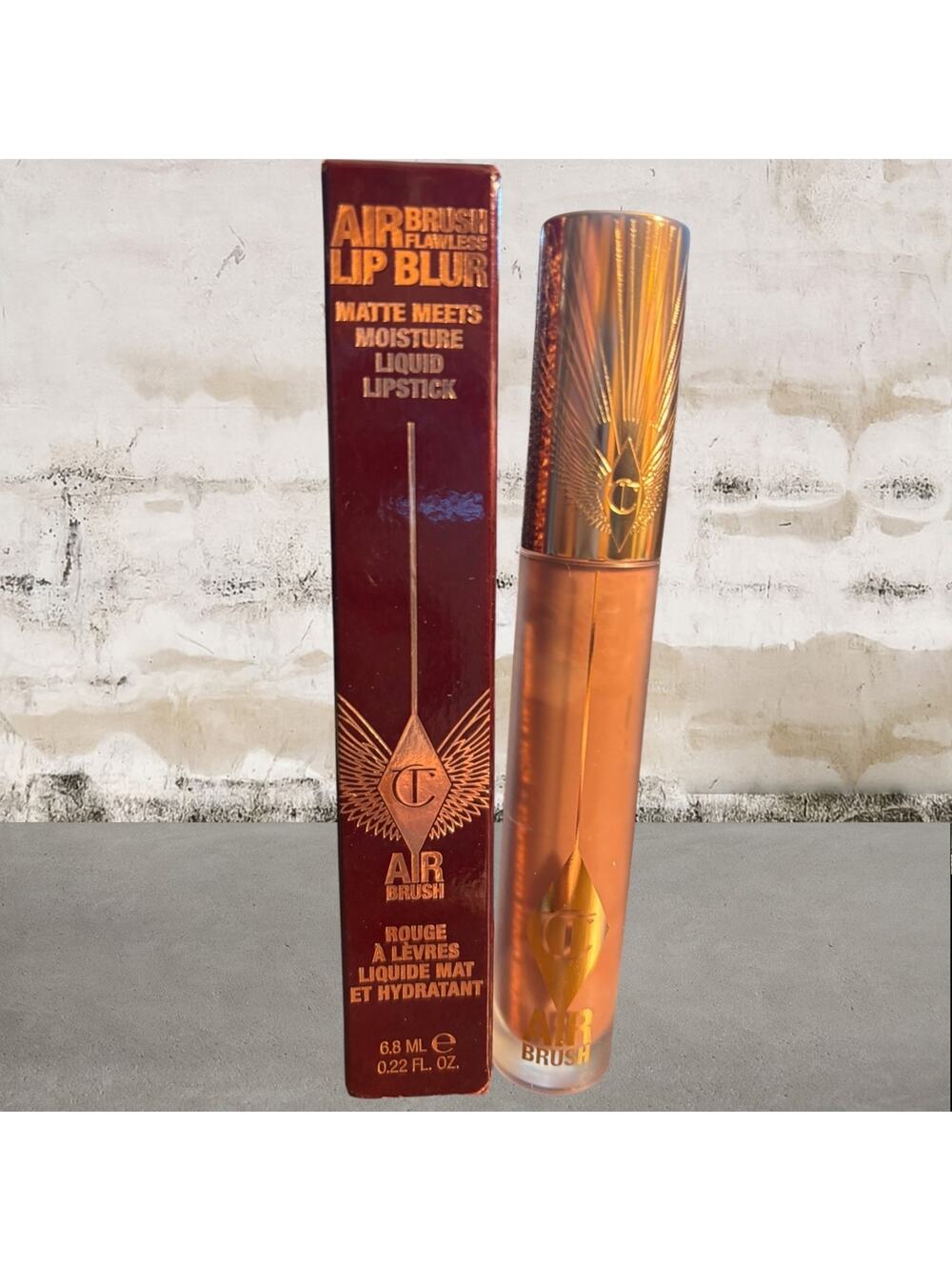 Charlotte Tilbury Airbrush Flawless Lip Blur in Pillow Talk Med Blur NIB